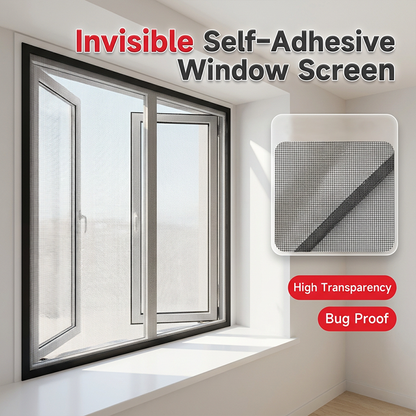 Mosquitera Autoadhesiva DIY para Ventana