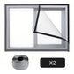 Mosquitera Autoadhesiva DIY para Ventana