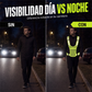 🦺✨ Chaleco Reflectante Alta Visibilidad – Bolsillo Práctico, Ajuste Cómodo y Seguridad Total para Correr de Noche y Día 🌙🏃‍♂️