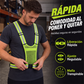 🦺✨ Chaleco Reflectante Alta Visibilidad – Bolsillo Práctico, Ajuste Cómodo y Seguridad Total para Correr de Noche y Día 🌙🏃‍♂️