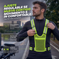 🦺✨ Chaleco Reflectante Alta Visibilidad – Bolsillo Práctico, Ajuste Cómodo y Seguridad Total para Correr de Noche y Día 🌙🏃‍♂️
