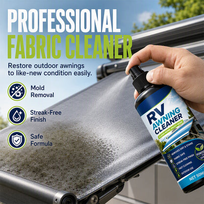 🚐💥 Limpiador Potente para Toldo de RV – Elimina Moho, Suciedad y Manchas al Instante sin Tallar ✨🧼