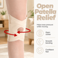 🦵💨 Rodillera Transpirable con Correa Cruzada – Soporte Firme, Tejido que no se Calienta y Ajuste Perfecto al Caminar 🏃‍♂️✨