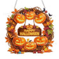 🎃✨ Corona Otoñal de Calabaza con Rombo – Kit DIY Completo, Cuelga y Decora tu Puerta con Encanto Rústico 🍂🏠