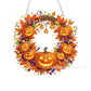 🎃✨ Corona Otoñal de Calabaza con Rombo – Kit DIY Completo, Cuelga y Decora tu Puerta con Encanto Rústico 🍂🏠