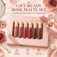 💄✨ Lápiz Labial Líquido Mate – 12 Colores Aterciopelados, Acabado Elegante y de Larga Duración para Todo Tipo de Piel 🌸💋