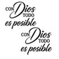 ✨🚗 Calcomanía Frase Inspiradora en Español – Motivación Diaria, Resistente al Agua y al Sol, Fácil de Pegar 💪🌈