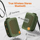 Altavoz Bluetooth portátil con estéreo TWS, mini altavoz inalámbrico resistente al agua IPX5.