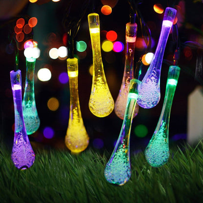 🔥 Promoción del último día 50% de descuento 🎉💧 Luces Solares de Gotas de Agua