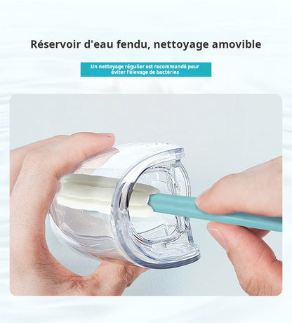 🦷💦 Irrigador Bucal Inalámbrico – 4 Boquillas, Limpieza Profunda entre Dientes y Encías, Ideal para Viajar y Compartir en Familia ✨🧳