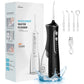 🦷💦 Irrigador Bucal Inalámbrico – 4 Boquillas, Limpieza Profunda entre Dientes y Encías, Ideal para Viajar y Compartir en Familia ✨🧳