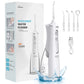 🦷💦 Irrigador Bucal Inalámbrico – 4 Boquillas, Limpieza Profunda entre Dientes y Encías, Ideal para Viajar y Compartir en Familia ✨🧳