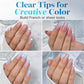 💅✨ Tips de Gel Suave Pre-Limados – Sin Necesidad de Lijar, Curva Natural y Ajuste Cómodo para Uñas Perfectas en Minutos 🎯💖