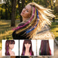 ✨💇‍♀️ Tinsel para Cabello con Clip – Brillo de Estrellas, Sin Pegamento ni Nudos, Póntelo y Quítalo en 1 Minuto 🎀🌟