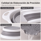 🥗✨ Set de 3 Coladores Plegables con Base – Escurre Frutas, Pastas y Verduras Ocupando Casi Nada al Guardar 🧺💧