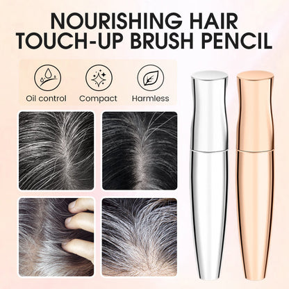 💇‍♀️✨ Pincel Lápiz Nutritivo para Cabello – Cubre Canas y Raíces al Instante, Fórmula con Aceites que Cuida tu Cuero Cabelludo 🌿🎨