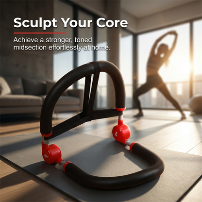 💪 ¡50% DE DESCUENTO POR TIEMPO LIMITADO! 🛡️ Máquina de ejercicios para abdominales y core: el rebote asistido protege tu espalda, el acolchado de espuma gruesa brinda soporte al cuello y la columna. 🏠✨