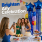 🎉 50% OFF ⭐ Kit de Globo Estrella con Cortina Metálica – Fondo Perfecto para Fotos de Cumpleaños y Fiestas Temáticas 📸✨
