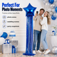 🎉 50% OFF ⭐ Kit de Globo Estrella con Cortina Metálica – Fondo Perfecto para Fotos de Cumpleaños y Fiestas Temáticas 📸✨