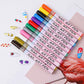 ✨ Bolígrafo para decoración de uñas DIY – Set de 12 rotuladores curvos para manicura 💅🎨