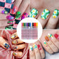 ✨ Bolígrafo para decoración de uñas DIY – Set de 12 rotuladores curvos para manicura 💅🎨