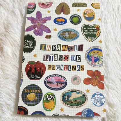 🎀✨ Libro de Pegatinas Aesthetic Girlhood – Cientos de Stickers Kawaii para Decorar Diarios, Laptops y Cartas 💖📔