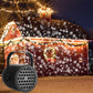 🎅 Proyector navideño USB con 16 patrones