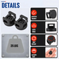 🧲💪 Bases Magnéticas para Cables Heavy-Duty – Sujeción Ultra Fuerte, Organiza sin Taladrar y Sin Dejar Residuos en Escritorio, Pared o Rack 🖥️✨