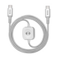 📱 ¡Precio especial de último día! ⌚ Cable de carga rápida multidispositivo: cargador de reloj con conector a presión y alimentación USB-C.