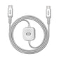 📱 ¡Precio especial de último día! ⌚ Cable de carga rápida multidispositivo: cargador de reloj con conector a presión y alimentación USB-C.