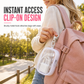 ⏰ Bolsa transparente con clip que no requiere excavación