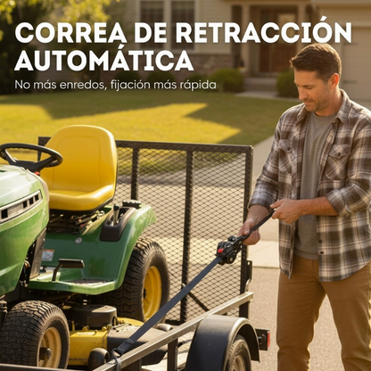 Correas de trinquete retráctiles automáticas