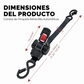Correas de trinquete retráctiles automáticas