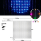 🌈🎉 Guirnalda de Cortina LED con Modos – Perfecta para Bodas, Navidad y Eventos al Aire Libre, Brillo Cálido y Colorido ✅🌙