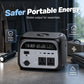 🔋⚡ Estación de Energía Portátil 500W – Múltiples Puertos AC, DC, USB y Tipo-C, Energía Confiable para Camping, Viajes y Emergencias 🏕️🚗