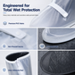 🌧️ LIMITED‑TIME 50% OFF! 👢 Waterproof High‑Top Rain Shoe Covers – Non‑Slip PVC, 42cm Splash Barrier & Reflective Night Safety 👟