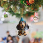 ⏳🔥 ¡50% DE DESCUENTO POR TIEMPO LIMITADO! ⏰🎄 Adornos navideños con forma de cachorro 🐕🎁