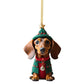 ⏳🔥 ¡50% DE DESCUENTO POR TIEMPO LIMITADO! ⏰🎄 Adornos navideños con forma de cachorro 🐕🎁