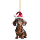 ⏳🔥 ¡50% DE DESCUENTO POR TIEMPO LIMITADO! ⏰🎄 Adornos navideños con forma de cachorro 🐕🎁
