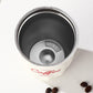 Taza de café térmico inteligente portátil con pantalla de temperatura