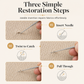 🧶 50% dto. Agujas de coser con cabeza estriada – reparan enredos en tejidos de punto al instante, acero al carbono resistente. ¡25 unidades, 3 pasos para un acabado impecable! ✨🪡