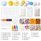 📢📢50% OFF !! ⏰DIY Clay Squeeze Ball Craft Kit Slow Stress Relief Handmade Toy Set for Kids