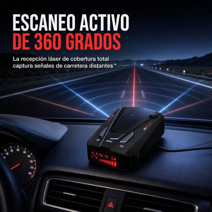 🚗 ¡50% DE DESCUENTO AHORA! 📡 Detector de Señal de Velocidad para Coche – Detección de 360°, Filtro Inteligente de Falsas Alarmas y Resistente al Calor 🛡️