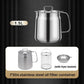 ¡Tensión y reutilización del aceite al instante! Pote de filtro de aceite inoxidable 2 en 1
