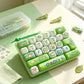 Lindo teclado botón llavero Fidget juguete