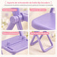 Soporte para celular con forma de silla lindo, soporte creativo de escritorio y adorno decorativo para dormitorio