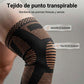 Manga de compresión extendida para la rodilla