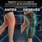 Manga de compresión extendida para la rodilla