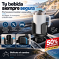 🚗🧩 Portavasos Modular para Coche – Se Expande y Ajusta, Cabe Botellas Grandes, Tazas con Asa y Vasos Térmicos, Instalación sin Herramientas 🥤✨