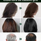 Champú de tinte para el cabello con burbujas de plantas